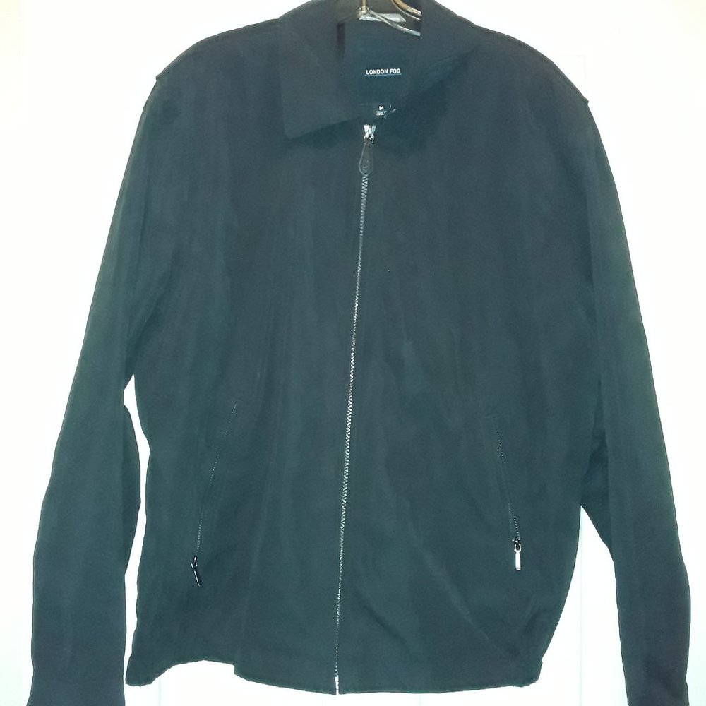 London Fog womens Black windbreaker size Medium